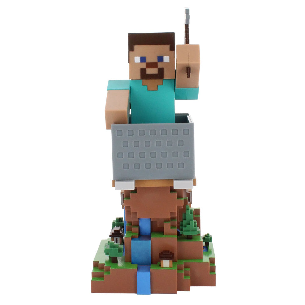 Exquisite Gaming: Minecraft: Steve - Cable Guys Original Controller & Phone Holder