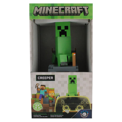 Exquisite Gaming: Minecraft: Creeper - Cable Guys Original Controller & Phone Holder