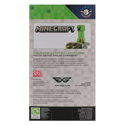 Exquisite Gaming: Minecraft: Creeper - Cable Guys Original Controller & Phone Holder