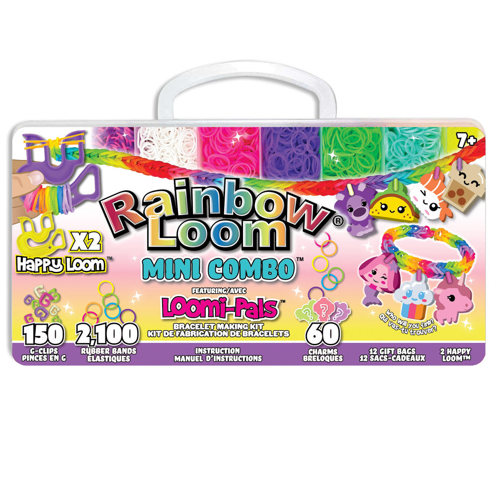 Rainbow Loom Loomi Pals Mini Combo Craft Kit - Collectible Charms