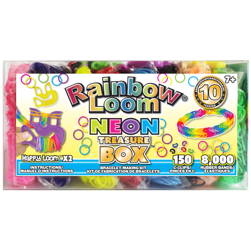 Rainbow Loom Neon Treasure Box Edition - Craft Kit