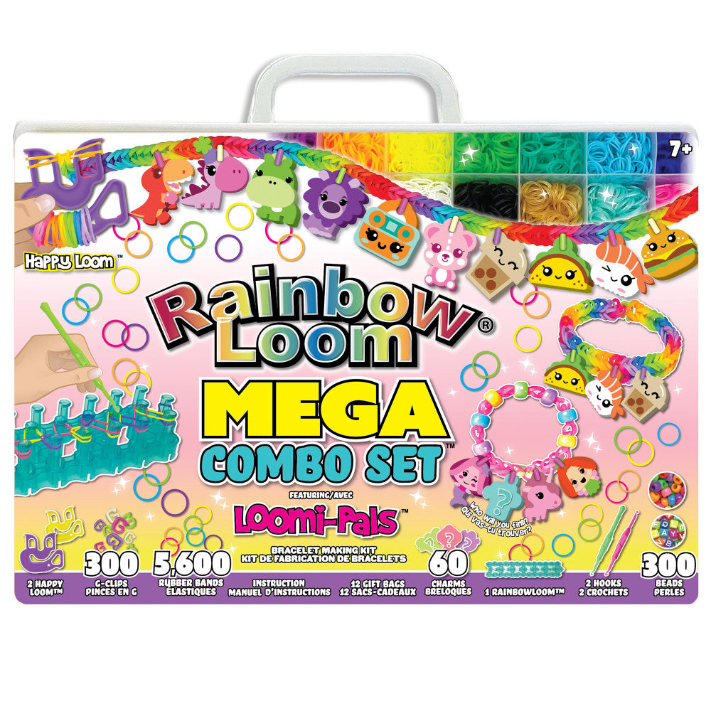 Rainbow Loom Loomi Pals Mega Combo Craft Set for Kids