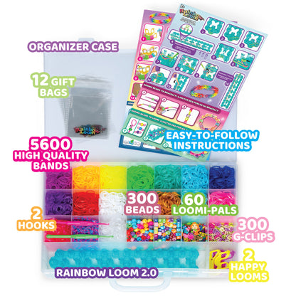 Rainbow Loom Loomi Pals Mega Combo Craft Set for Kids