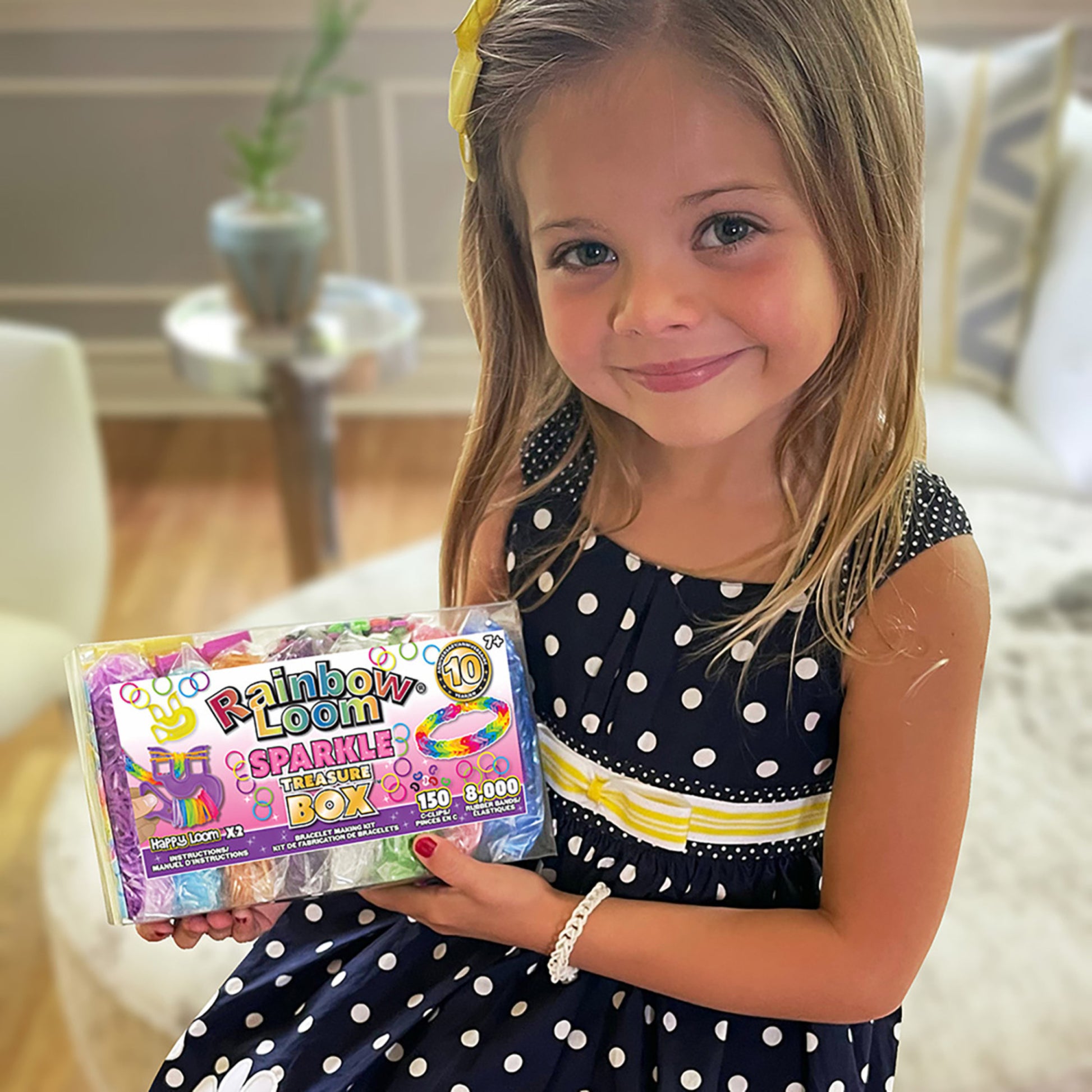 Rainbow Loom Sparkle Edition Treasure Box - Rubber Band Crafting Kit