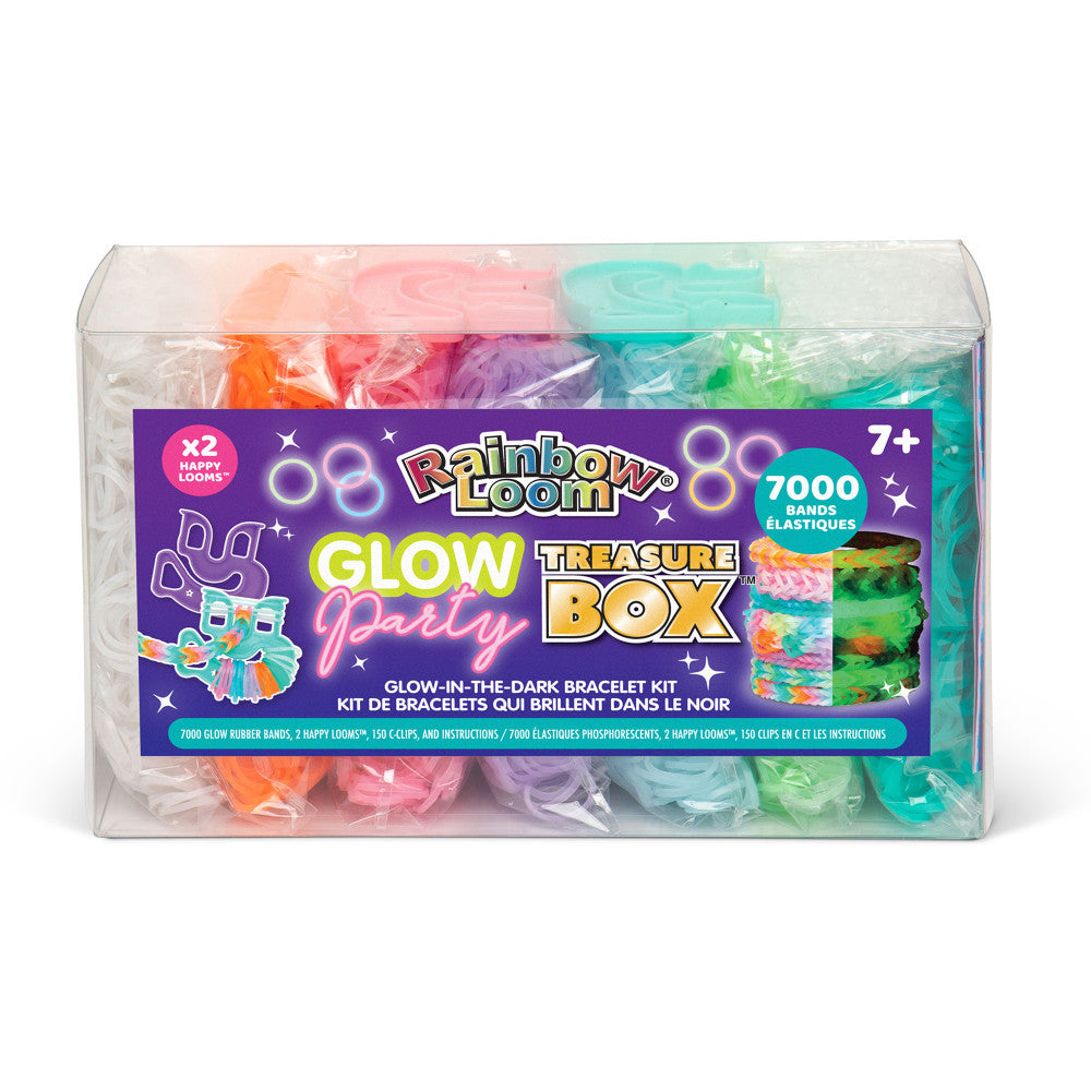 Rainbow Loom Treasure Box Glow-In-The-Dark Edition - Creative Kit for Kids Ages 7+