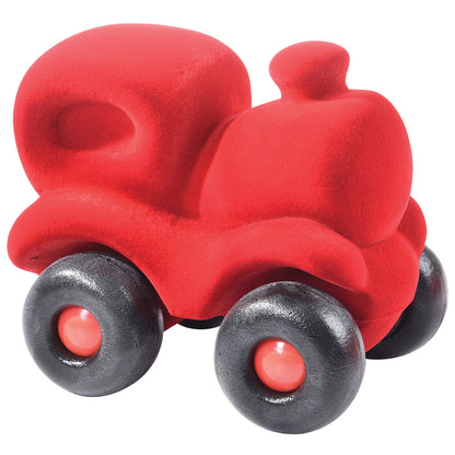 Rubbabu Red Choo Choo Toy Train - Eco-Friendly Sensory Play