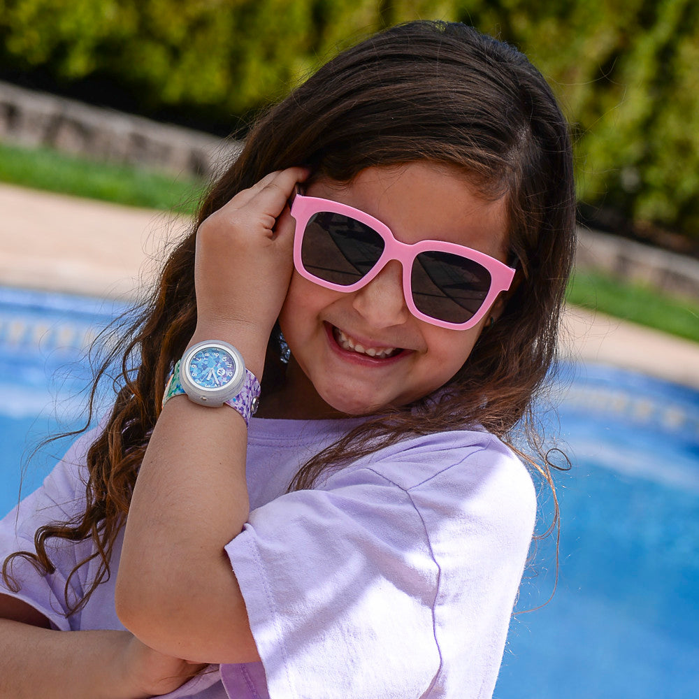 Watchitude: Slap Watch - Sassy Sequins - Rainbow, Kids Analog Watch, Age 5+