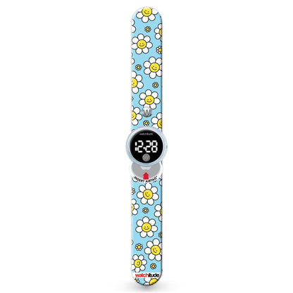 Watchitude: Tag'd Trackable Watch - Happy Flowers - Kids Digital Watch, Ages 4+