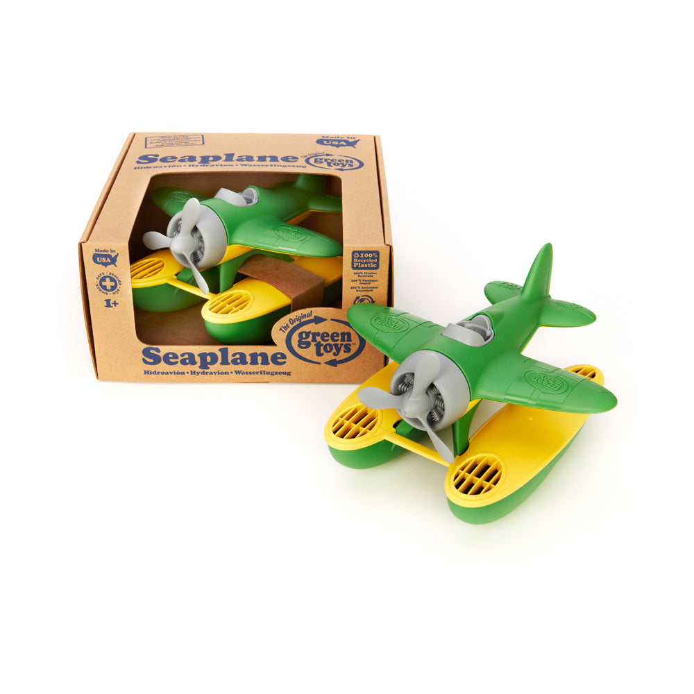 Green Toys Eco-Friendly Seaplane in Green - Award-Winning Watercraft Toy