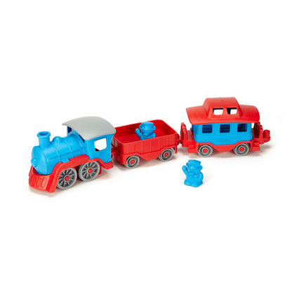 Green Toys Eco-Friendly Train Set with Conductor Bears