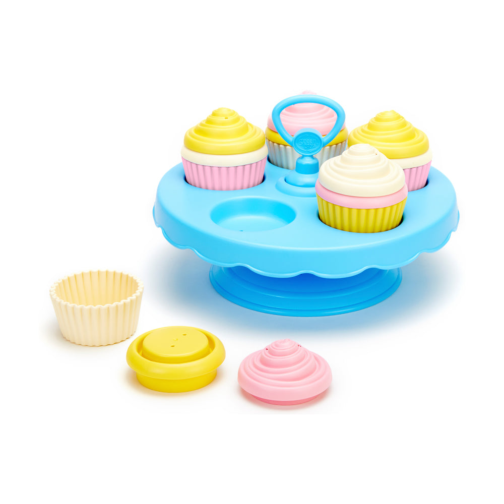 Green Toys Eco-Friendly Cupcake Playset for Kids