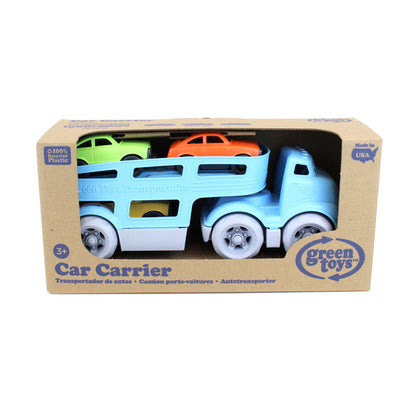 Green Toys Eco-Friendly Car Carrier with 3 Mini Cars Set