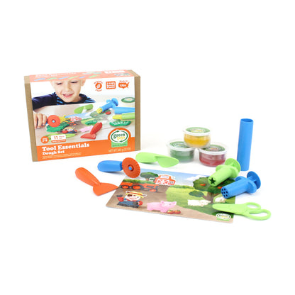 Green Toys Eco-Friendly Tool Essentials Dough Set for Kids