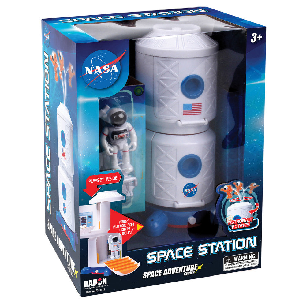 DARON NASA Space Adventure Series: Space Station with Interactive Lights and Sounds