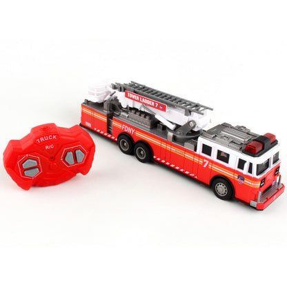 Daron FDNY Remote Control Ladder Fire Truck with Lights and Sounds