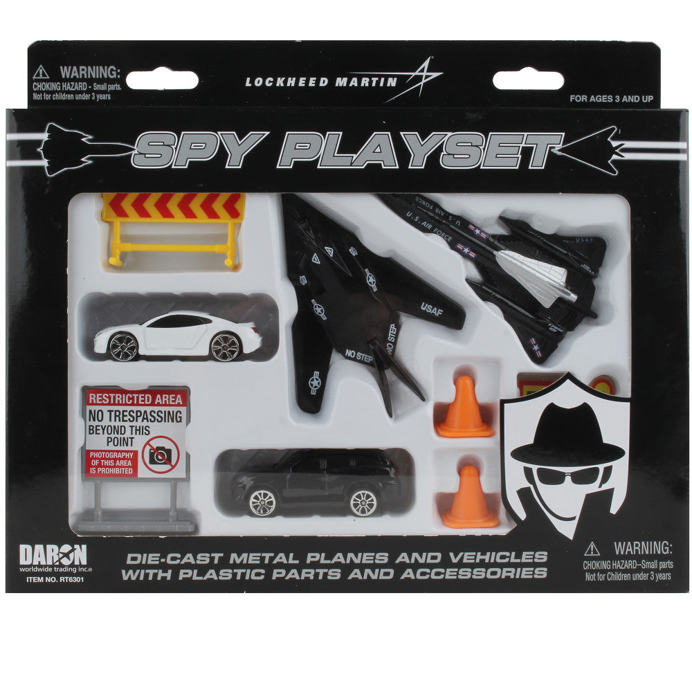 Lockheed Martin Ultimate Spy Playset with Die-Cast Vehicles