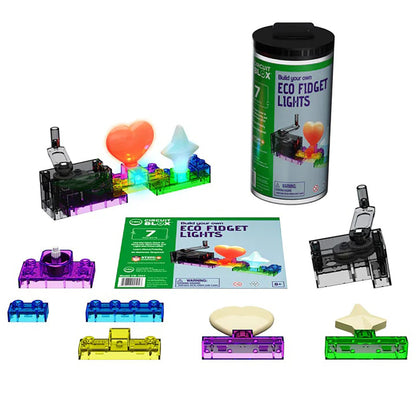 E-Blox: Circuit Blox: BYO Eco Fidget Lights - 7 Projects, Kids Ages 8+