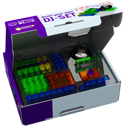 E-Blox: Circuit Blox: BYO DJ Set - Build Your Own, DIY Bricks Electrical STEM Toy, Kids Ages 8+