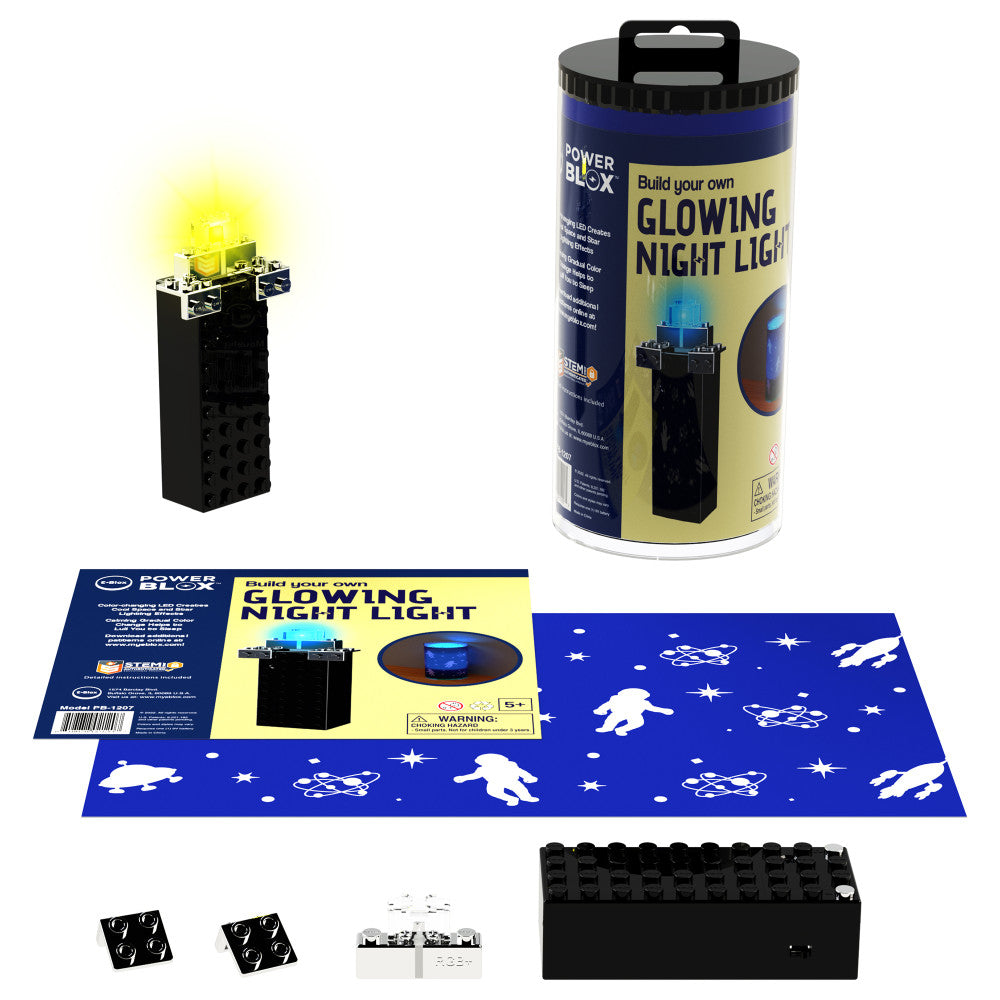 E-Blox: Power Blox: BYO Space Night Light, STEM Toy, Kids Ages 5+