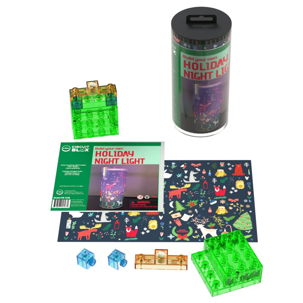 E-Blox: Power Blox BYO: Holiday Night Light - Winter, Kids Ages 5+