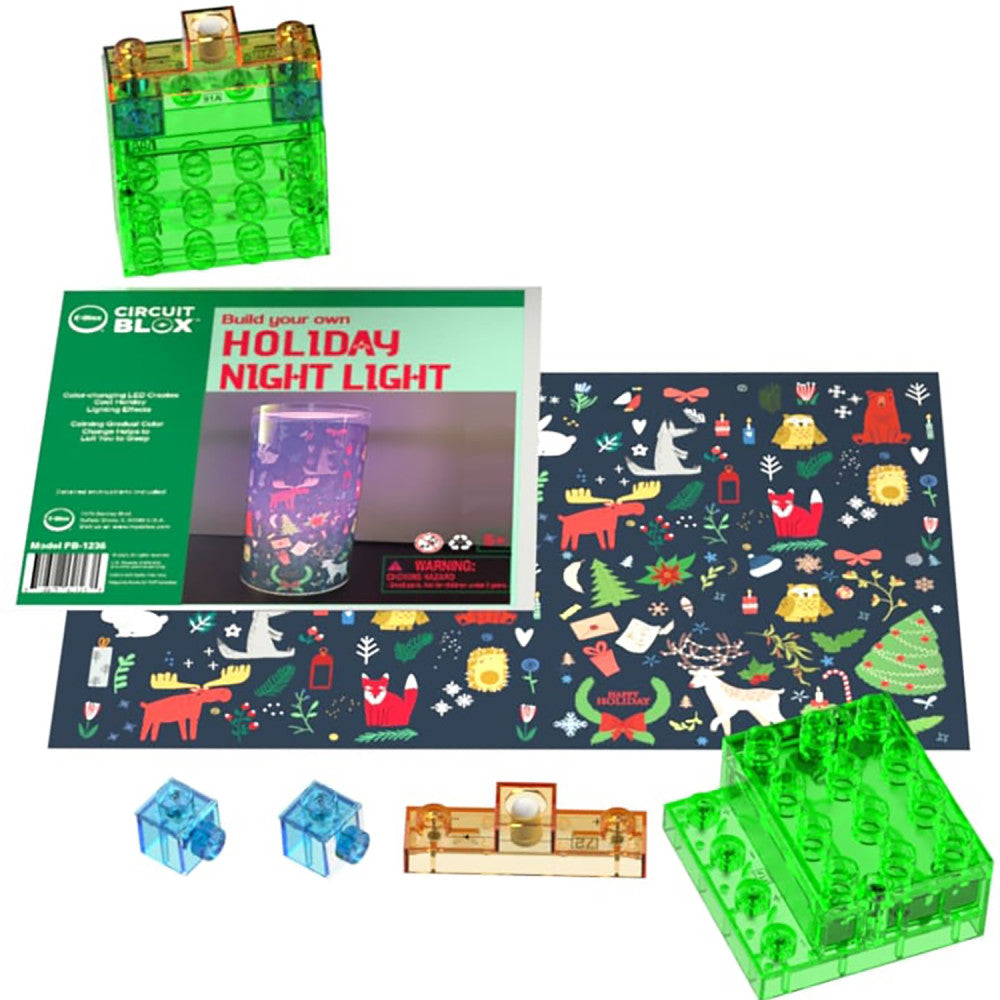 E-Blox: Power Blox BYO: Holiday Night Light - Winter, Kids Ages 5+