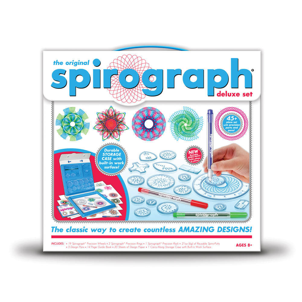 Spirograph Deluxe Design Set - Precision Wheels and Rings