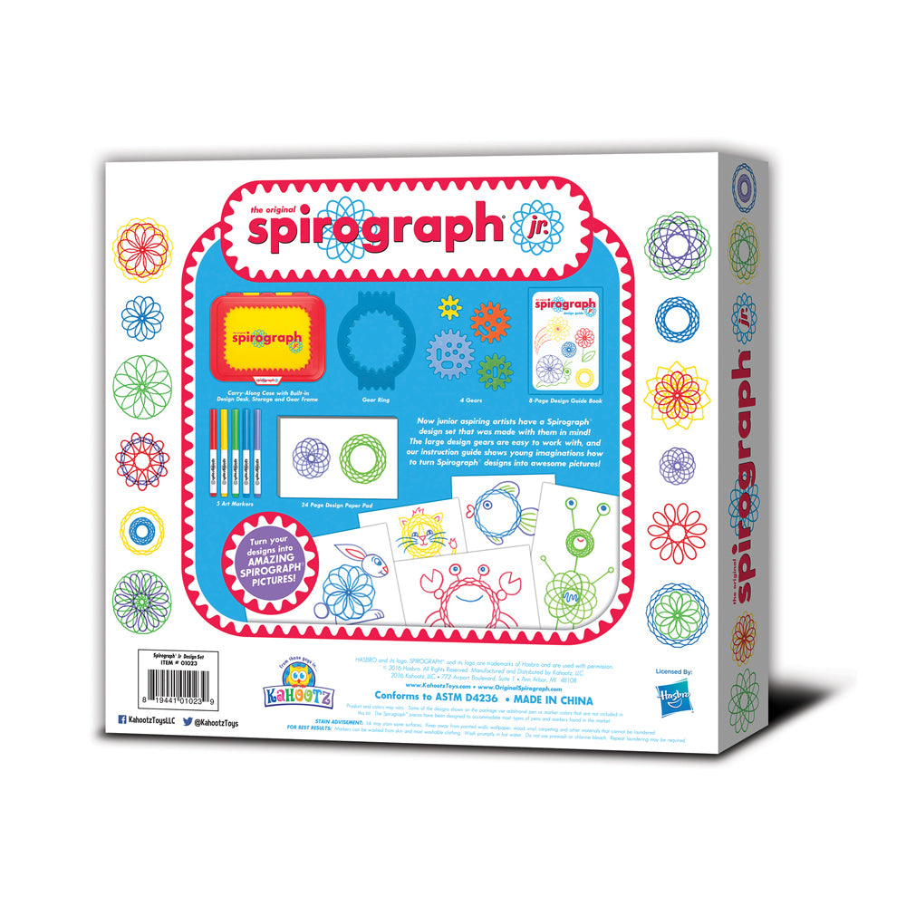 Spirograph Jr. Jumbo Art Kit for Kids