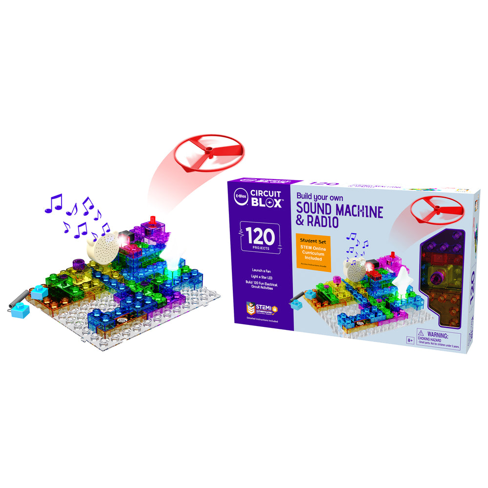 E-Blox Circuit Blox Student Set - 120 STEM Projects - Educational Toy