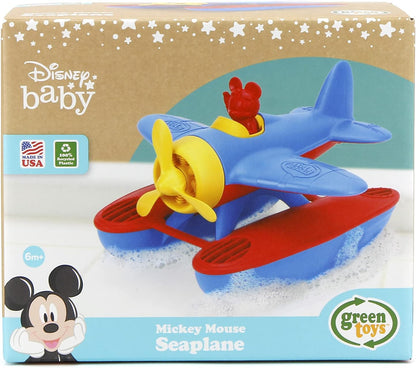 Green Toys Disney Mickey Mouse Seaplane - Eco-Friendly Floating Toy