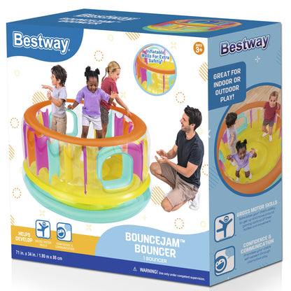 Bestway BounceJam Inflatable Bouncer for Indoor and Outdoor Fun