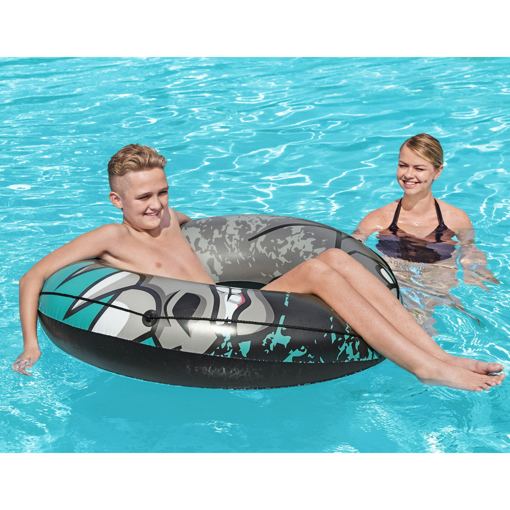 Bestway H2OGO! 48" Rhino Rider Inflatable Swim Tube for Ages 12+