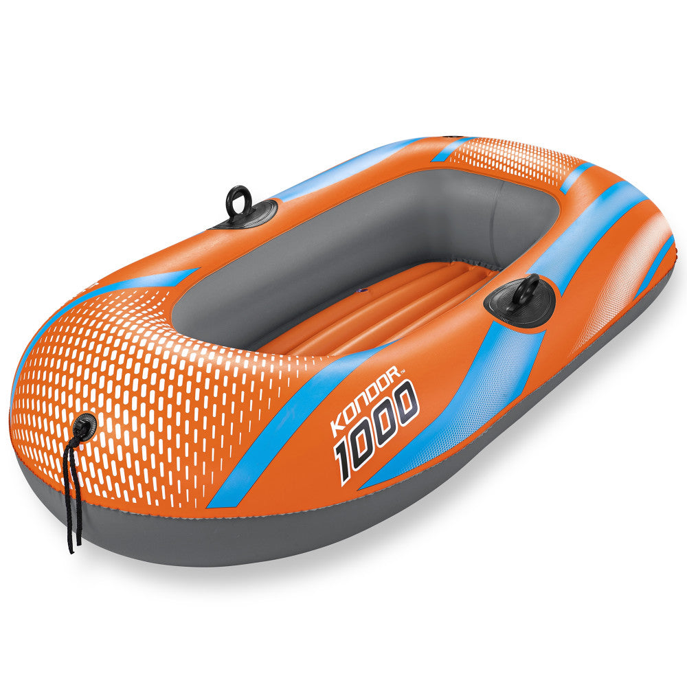 H2OGO! Kondor 1000 Inflatable Raft, 4'11" x 33", Orange & Blue