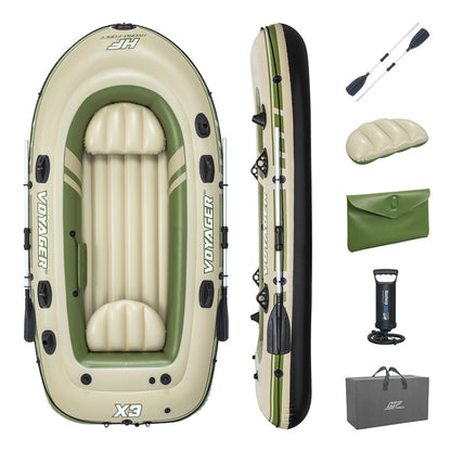 Hydro-Force Voyager X3 Inflatable Raft Set 9'8" - Deep Dive Edition