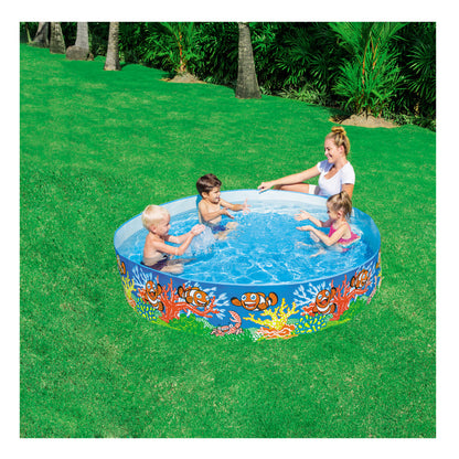 Bestway H2OGO! 6' x 15" Odyssey Fill 'N Fun Kids Swimming Pool