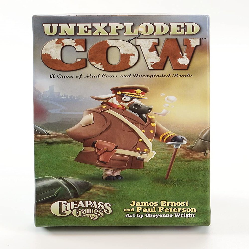 Unexploded Cow Deluxe Card Game by Cheapass Games