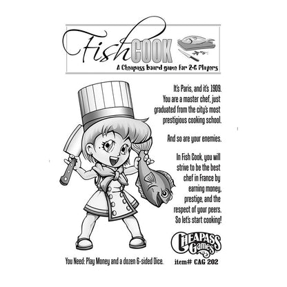 Fish Cook: Master Chef Board Game by Cheapass Games