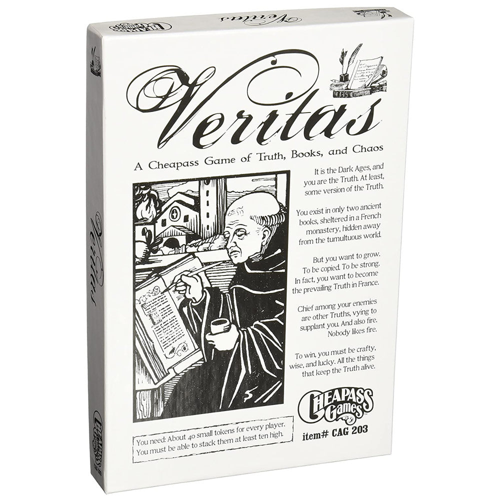 Veritas Board Game: The Quest for Truth in the Dark Ages