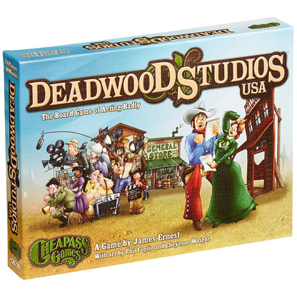 Deadwood Studios USA Western-Themed Acting Board Game by Cheapass Games