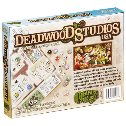 Deadwood Studios USA Western-Themed Acting Board Game by Cheapass Games