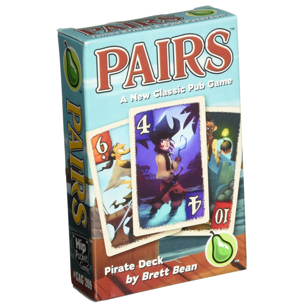 Pairs Pirate Deck Press Your Luck Card Game by Cheapass Games