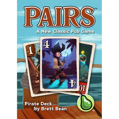 Pairs Pirate Deck Press Your Luck Card Game by Cheapass Games