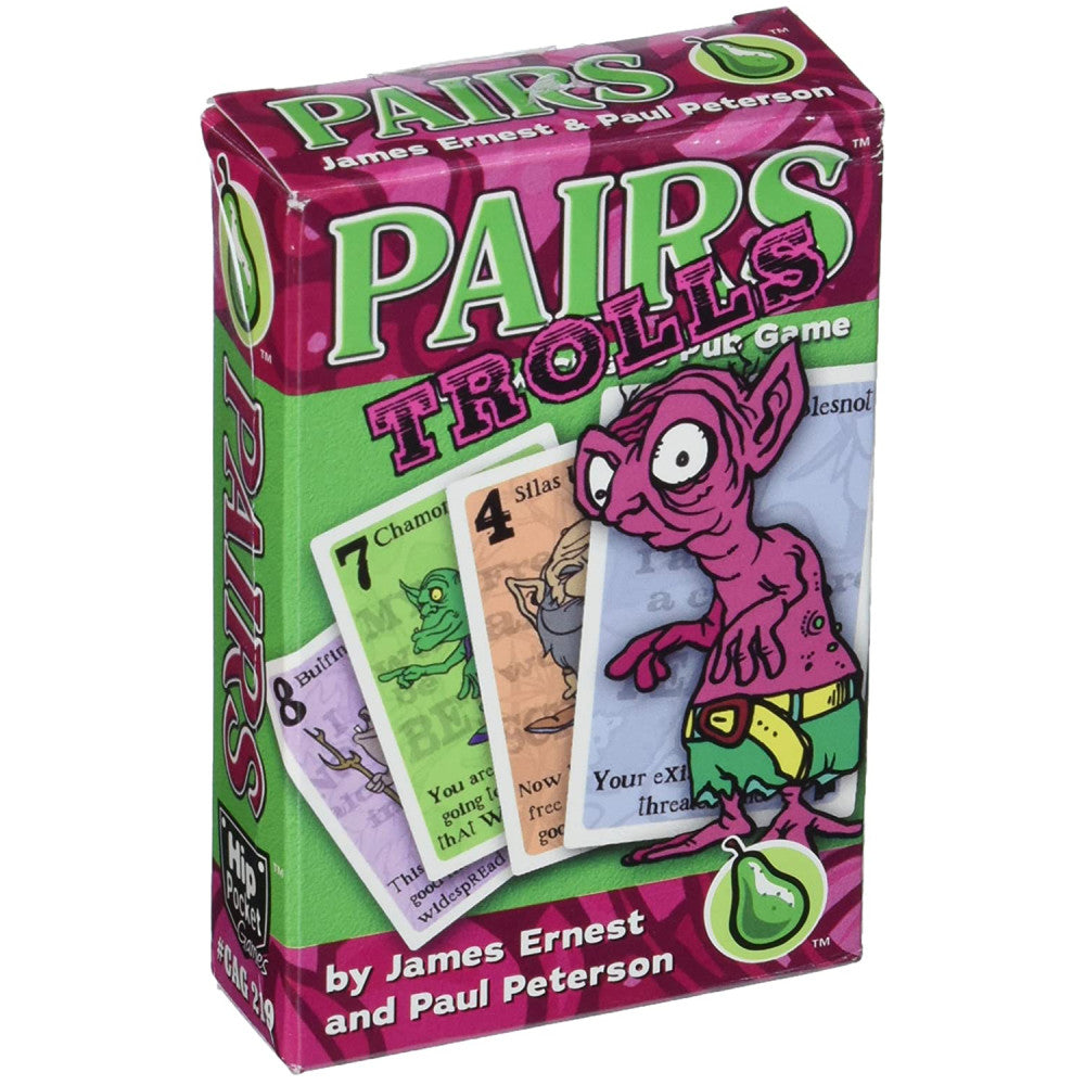 Trolls Pairs Deck Limited Edition Card Game by Cheapass Games