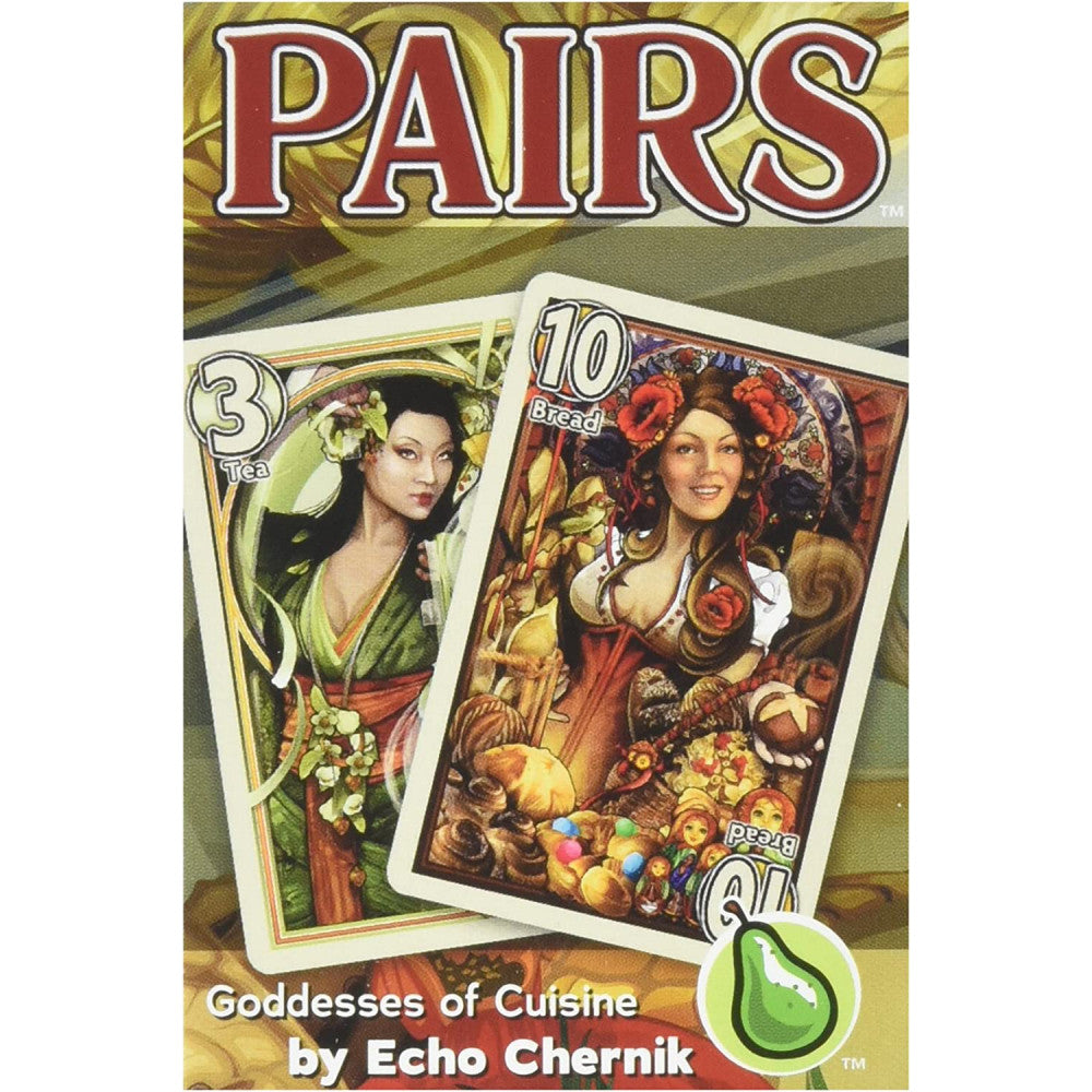 Pairs: Goddesses of Cuisine Edition Card Game by Cheapass Games