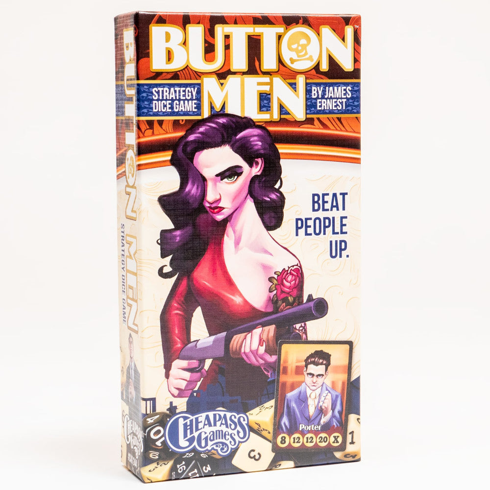 Button Men: Fight City Edition Strategy Dice Game