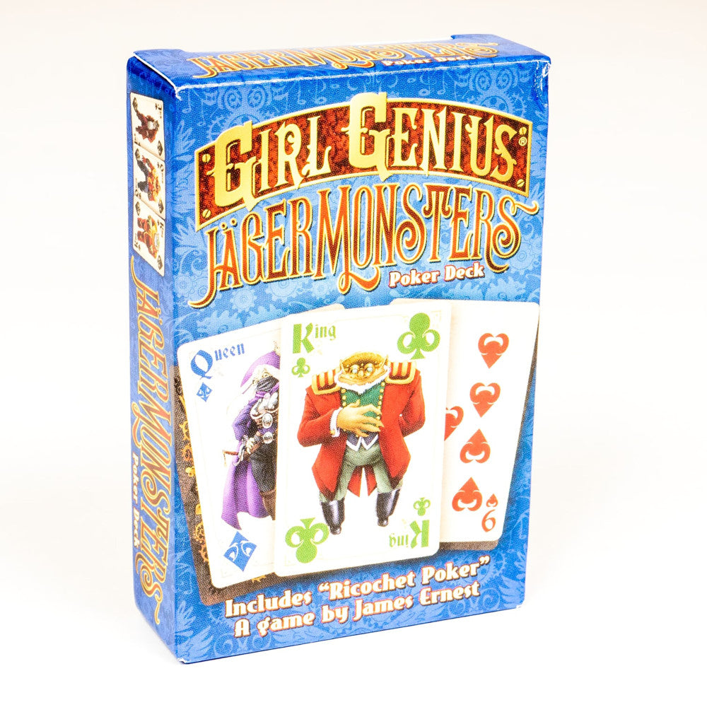 Girl Genius: Jagermonsters Poker Deck Card Game