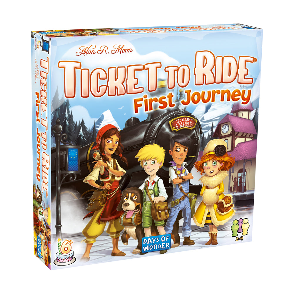 Ticket to Ride: First Journey Europe Edition Board Game