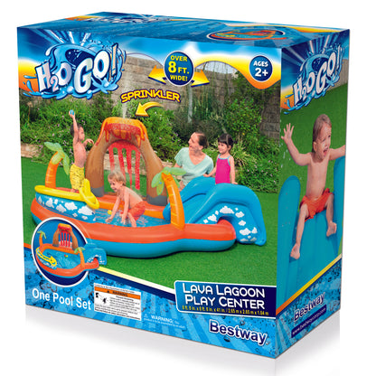 Bestway Lava Lagoon Inflatable Waterpark Play Center