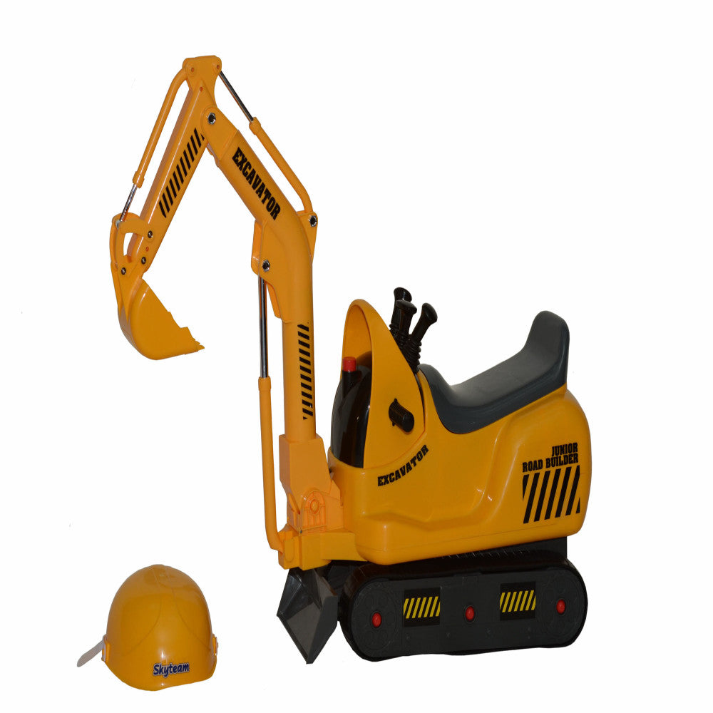 Skyteam - Micro Excavator Ride-On - Interactive Construction Toy