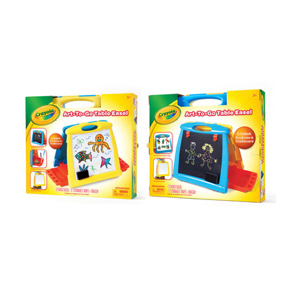 Crayola Creative Dual-Sided Art-to-Go Table Easel for Kids