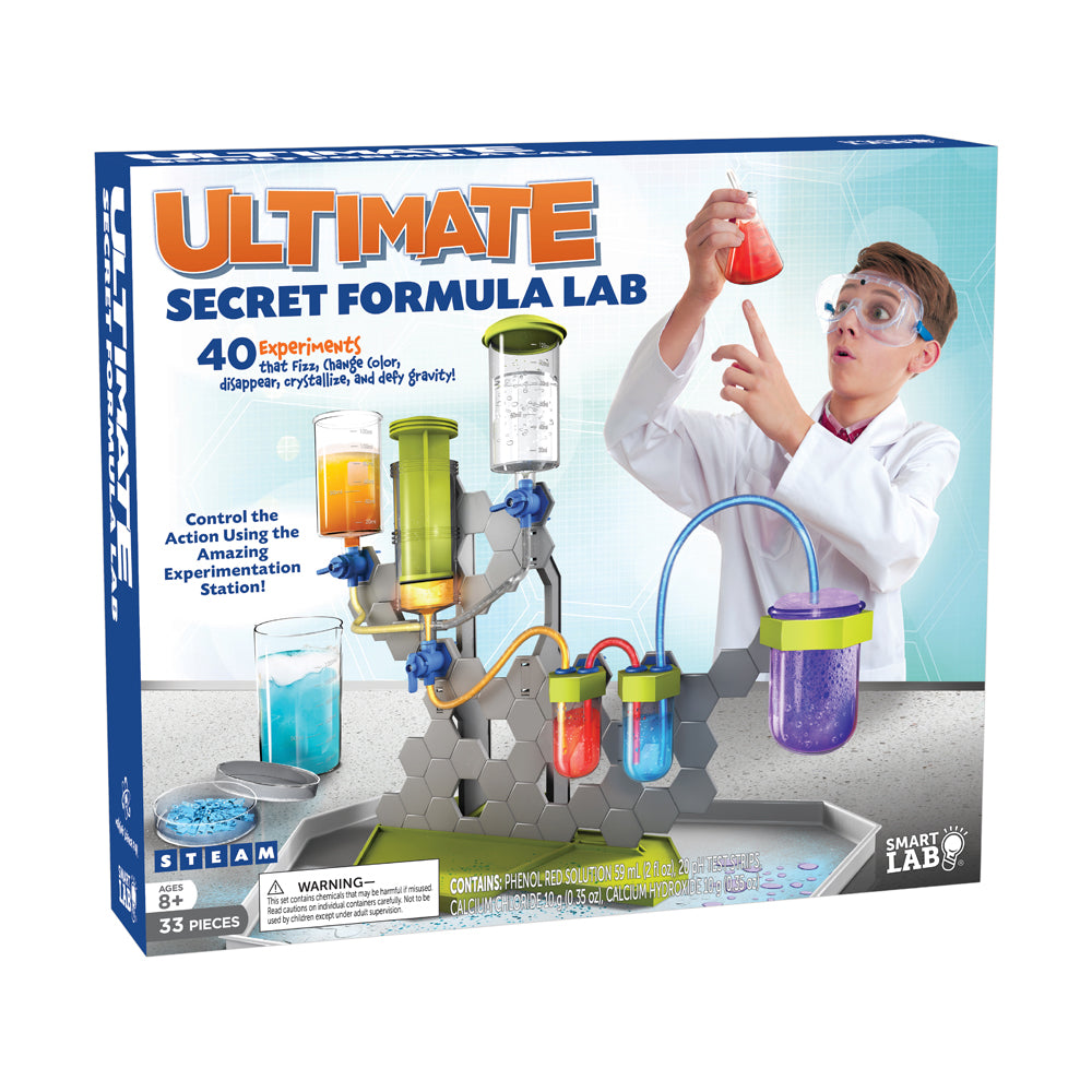 SmartLab Toys Ultimate Secret Formula Lab Science Kit